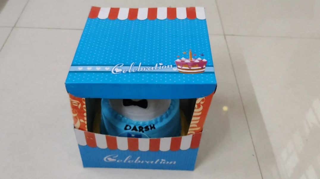 ⁣How to pack 1 kg   two tier tall cake in one box