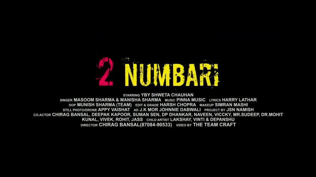 ⁣2 Numbari _ Masoom Sharma _ Manisha Sharma _ Sweta Chauhan _ New Haryanvi Songs 2023(720P_HD)