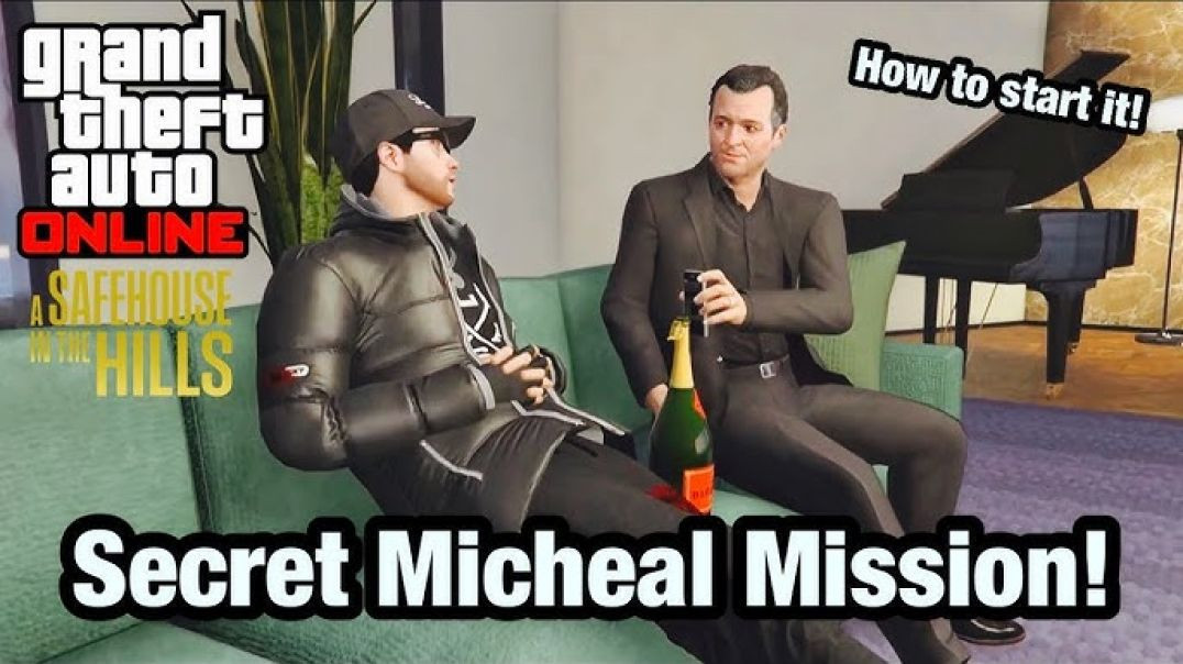 ⁣GTA Online - Michael's Mission "Home Sweet Home" [A Safehouse in the Hills]