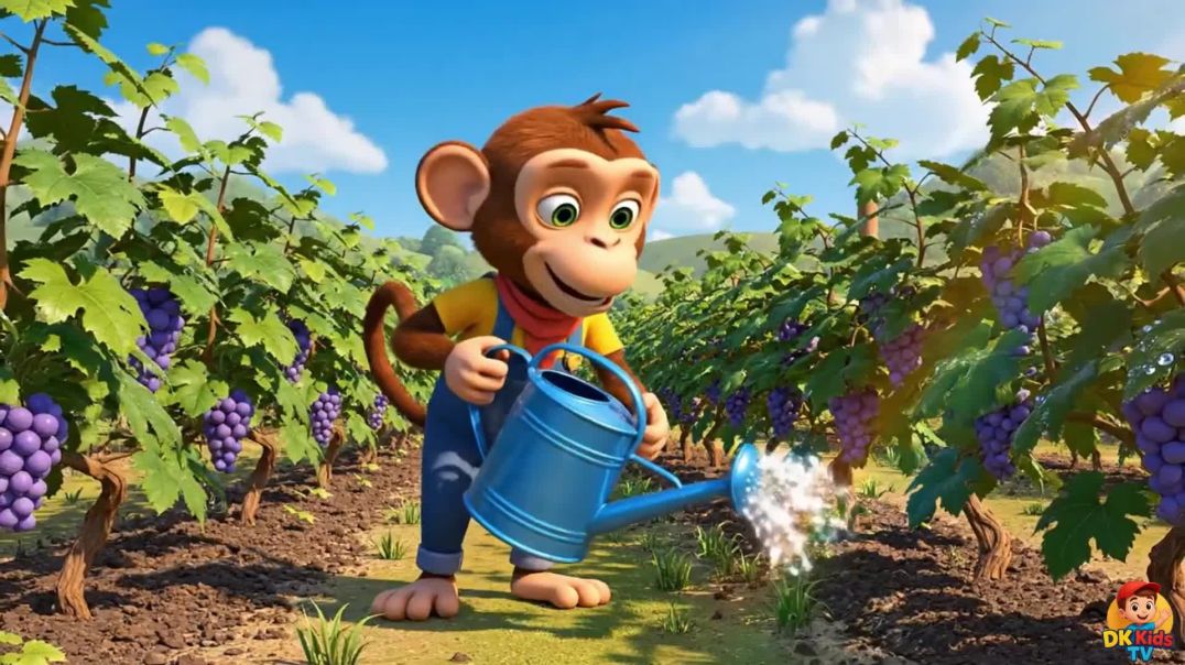 ⁣Monkey Saves Jungle & Big Festival 🎉 | Funny Monkey Tractor FULL MOVIE | Kids Animation Hindi