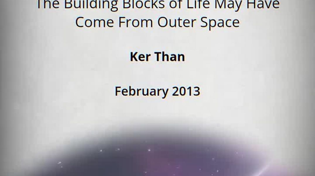 ⁣Did Life come from Space