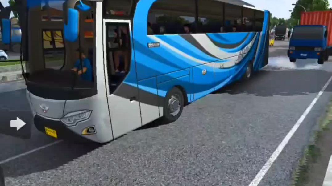 ⁣😢Bus Simulator Indonesia experience what it likes being bus driver in Indonesia Android Gameplay
