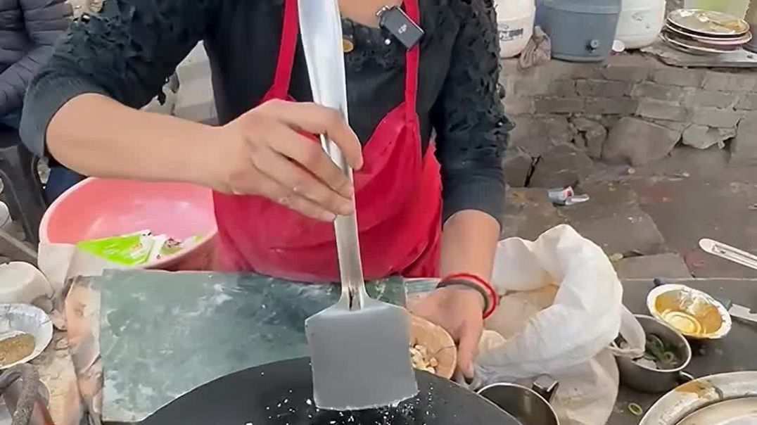 ⁣Dry fruits ka paratha #viral#trending