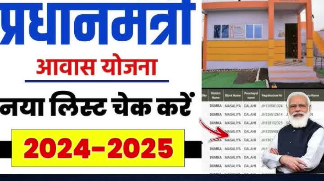 ⁣PM awas yojna name check kes ker!!प्रधानमंत्री आवास योजना की लिस्ट कैसे कर !!Narendra44