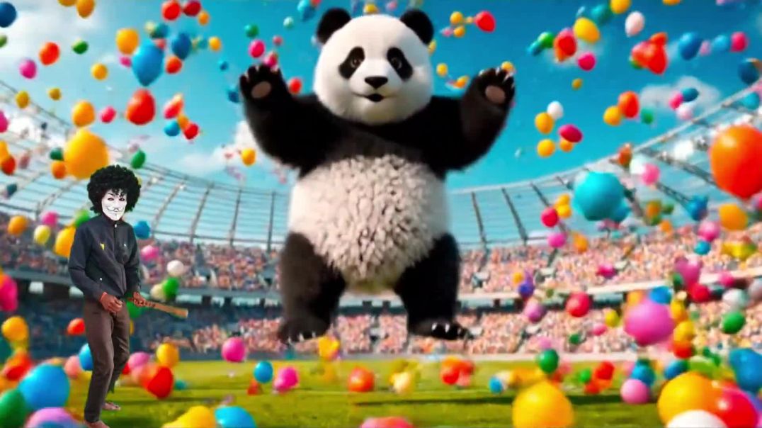 The_mascot_vibrato_assistant_bear_placed_on_the_football_field_is_popular_co-produced_and_creative