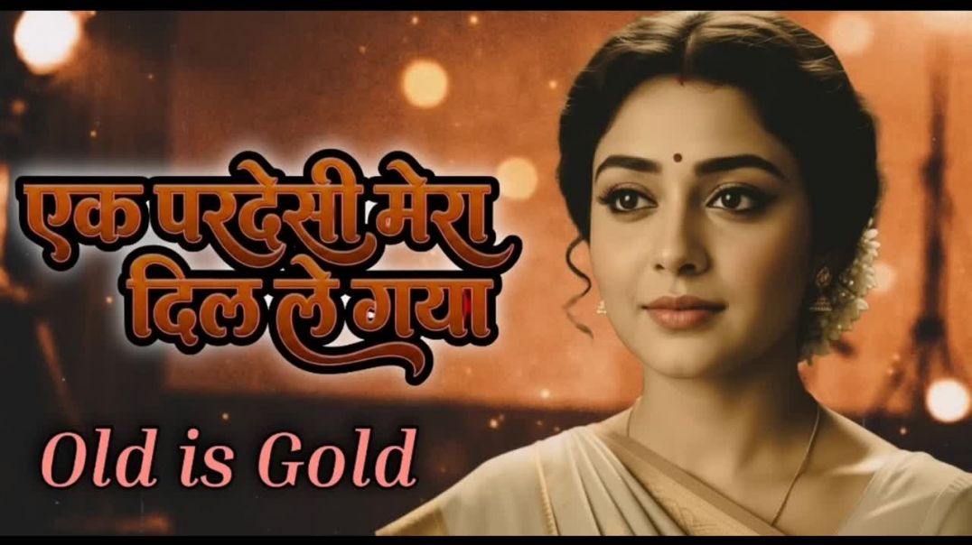 ⁣Ak Pardeshi Mera Dil Le Gaya _ Old is Gold Romantic Hindi Song _ 60s–70s Melodious Bollywood Classic