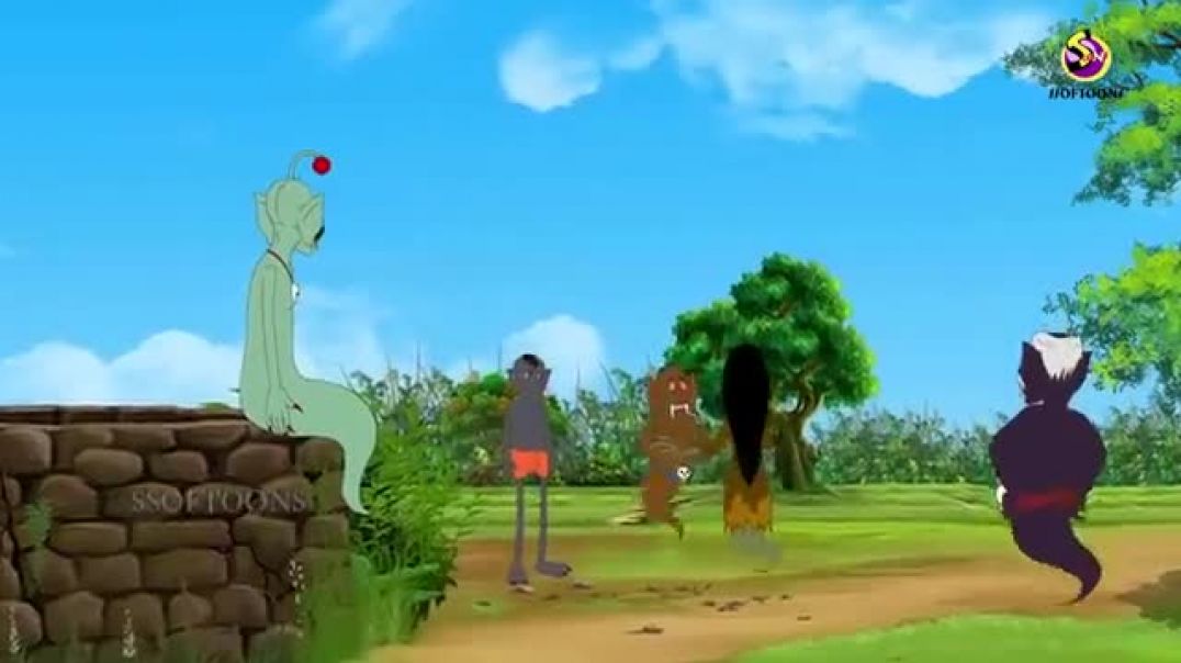 ⁣लुल्लु बना Daddy _ Bhutiya KAHANI _ SSOFTOONS LULLU BHOOT(360P)