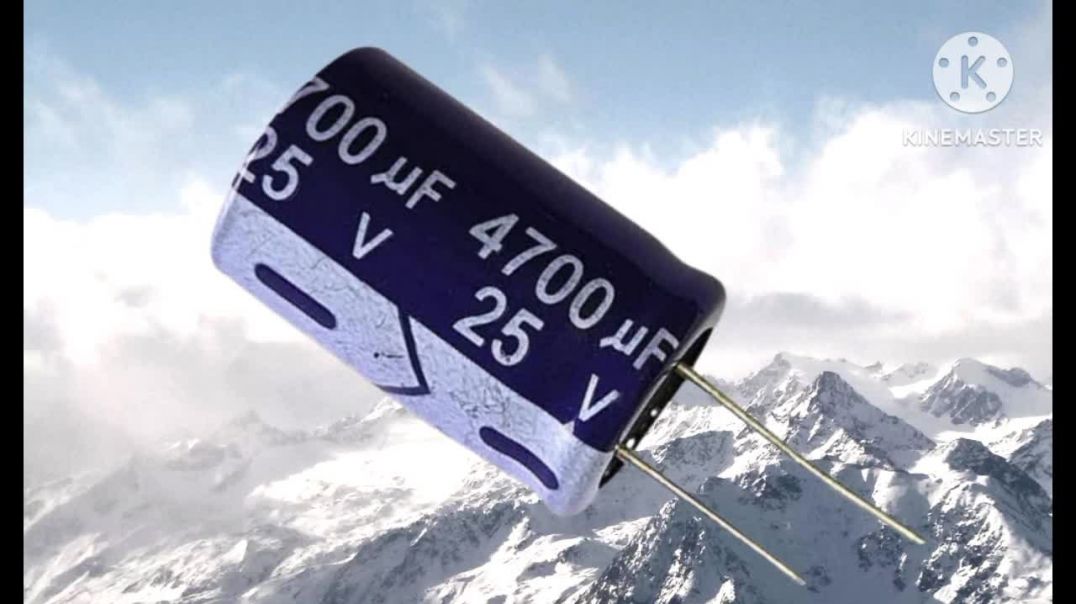 ⁣DC capacitor Kaise kam karta hai