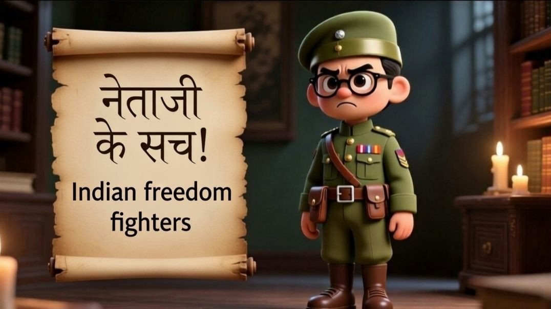 ⁣नेताजी के सच | आज़ाद भारत के स्वतंत्रता सेनानी नेताजी