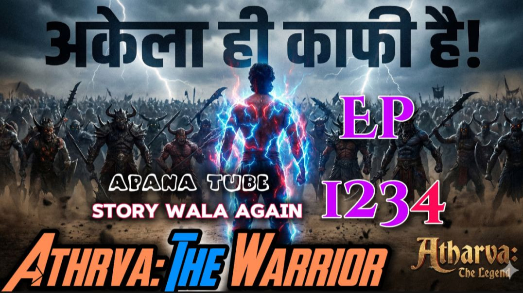 ⁣⁣⁣⁣⁣⁣⁣Athrva: The Warrior | New Ep 1234 | Hindi Audio Novel Story | @StoryWala