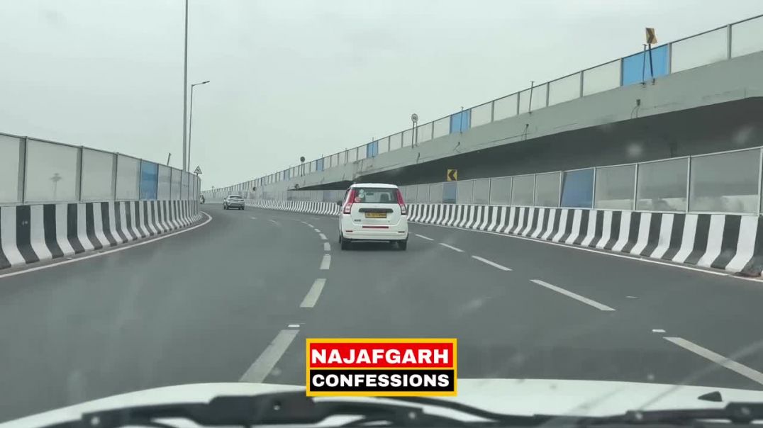 ⁣#live Dwarka Expressway Tunnel Finally Open for Public Trial | India's Most Stunning Tunnel