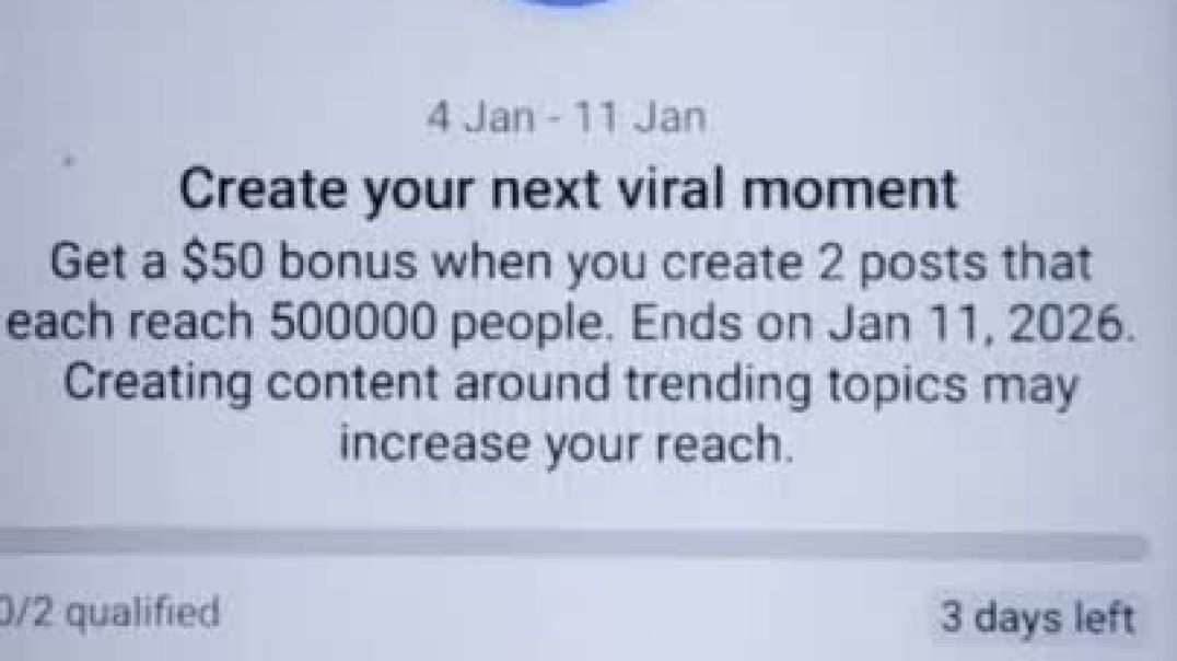 ⁣Facebook extra bonus कैसे पूरा करें 🤔
