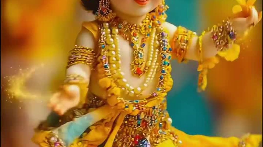 ⁣Jai shree Krishna