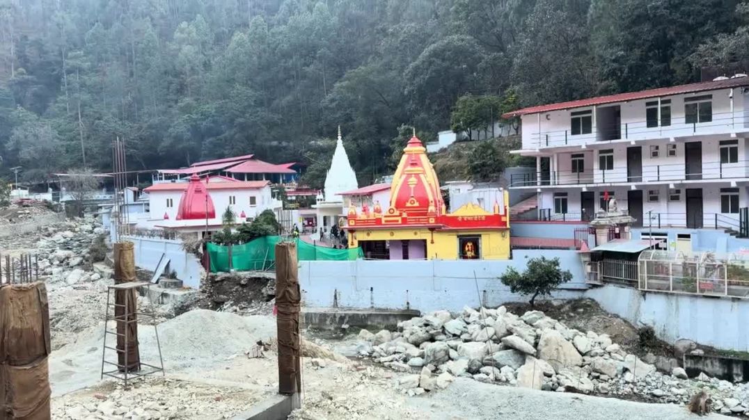 ⁣Neem karoli Baba Ji Temple at Kainchi Dham, Bhimtal, Nanital