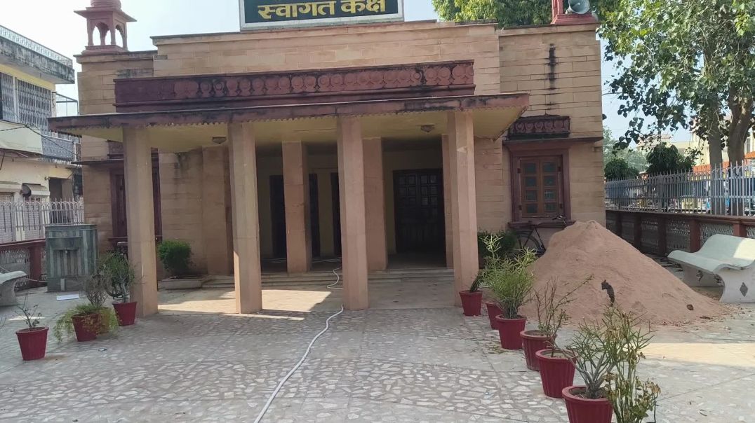 ⁣Shri Mahaveer Ji Jain Mandir Swagat kaksh block