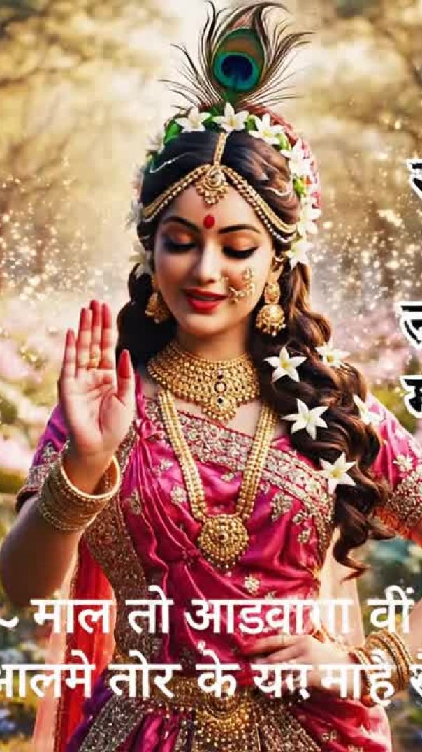 Radha ji Ai video