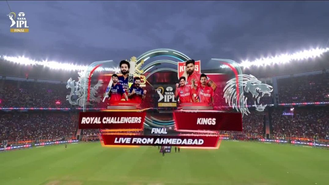 ⁣RCB vs PBKS Final Match IPL 2025