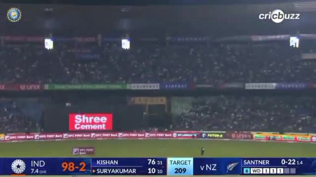 ⁣Suryakumar Yadav fire 🔥 on newzealand team