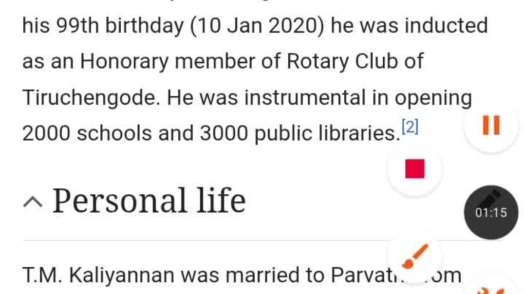 ⁣T.m.kaliyannan January 10 his birthday 🎂