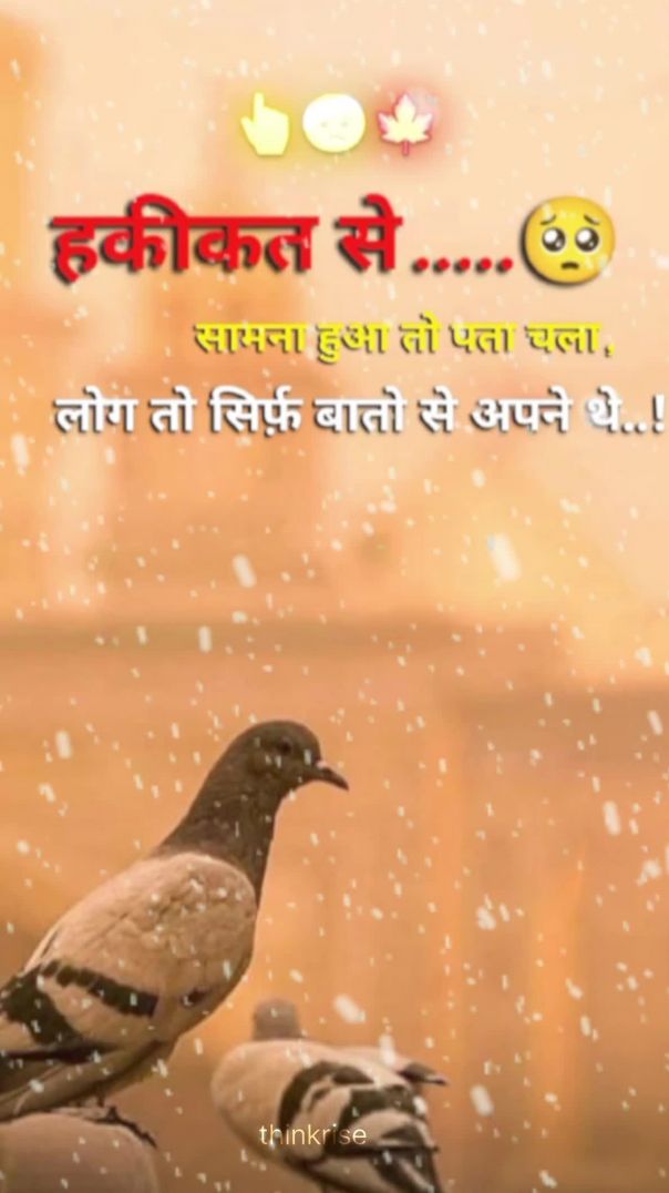 लोग सिर्फ बातों से अपने थे