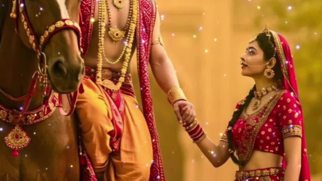 ⁣Radha Krishna Ji bhakti video