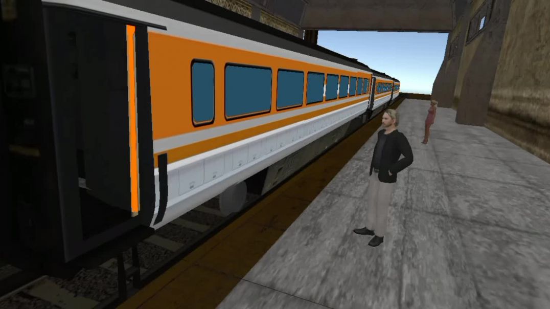 ⁣Train tracking mixer Video game