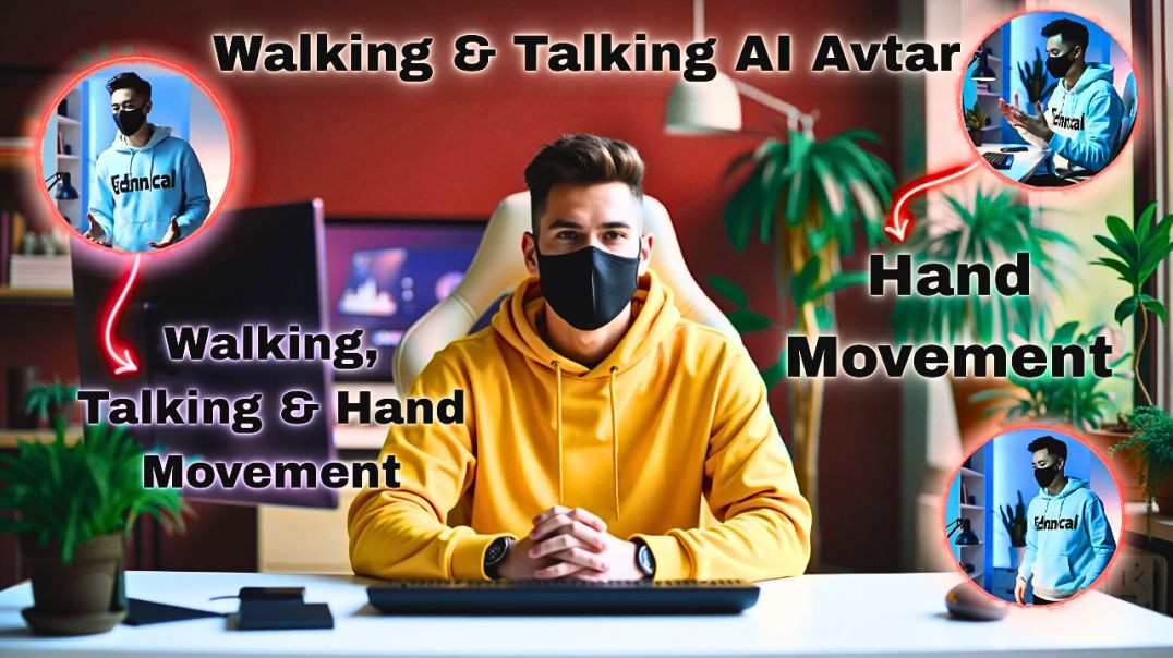 ⁣How to Make AI Avatars That Talk, Walk & Move – Step-by-Step Tutorial #technicalvipin