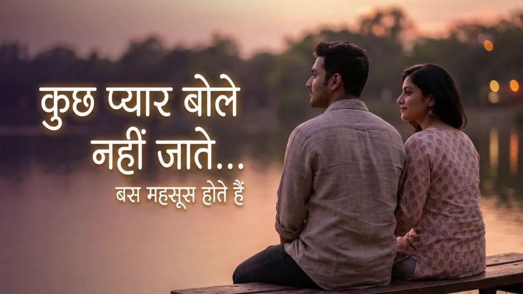 ⁣तू पास हो… और वक़्त थम जाए | Deep Romantic Hindi Song