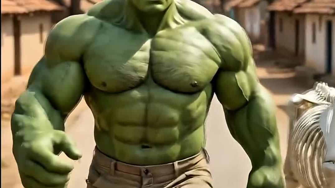 ⁣hulk ki maa ne hulk ko sone ka har lene bheja  #hulk #aihulk #hulkai
