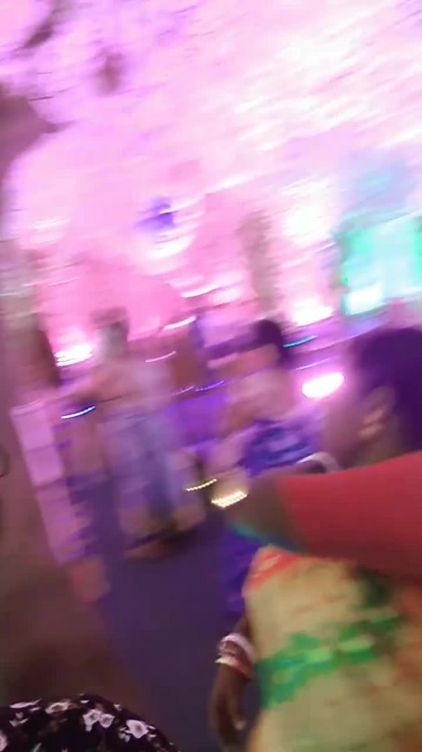 দুর্গা ঠাকুর দেখতে গিয়ে।