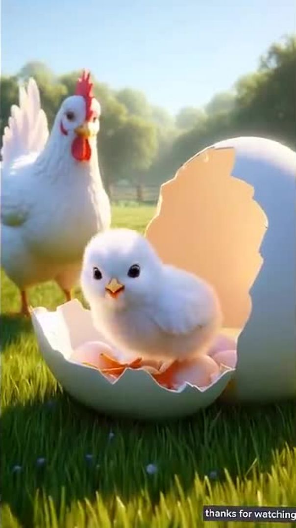 A_lovely_story_of_a_hen_and_a_farmer_#shorts_#ai_#hen_#trending(360p)