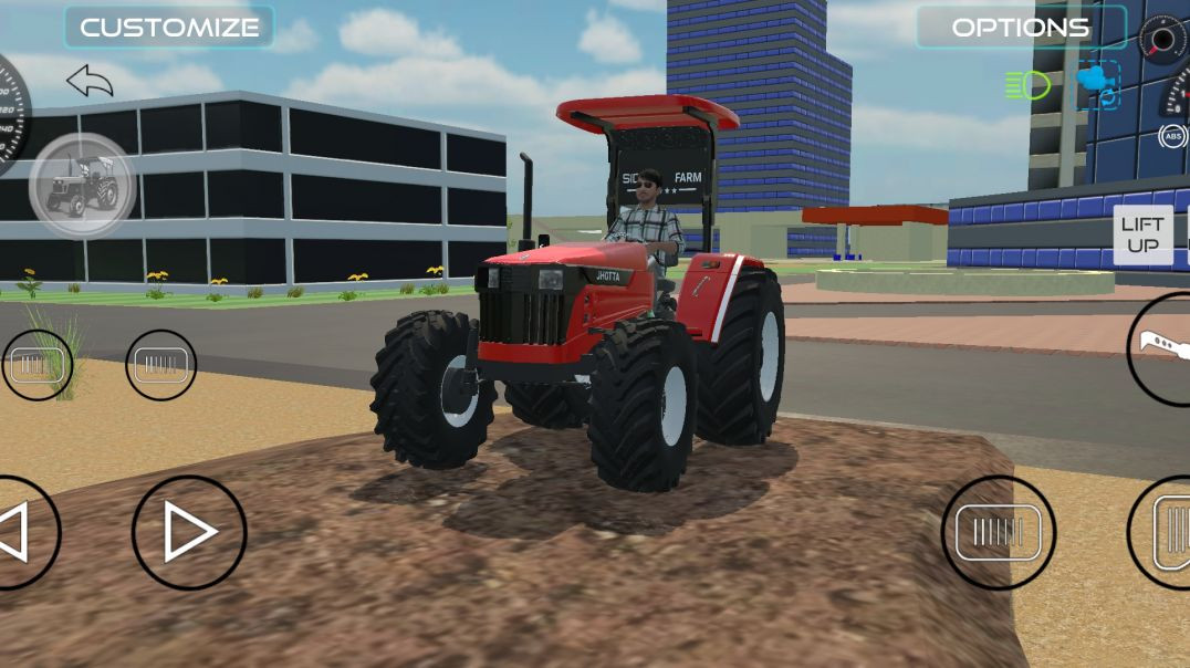 ⁣Thar versus tractor