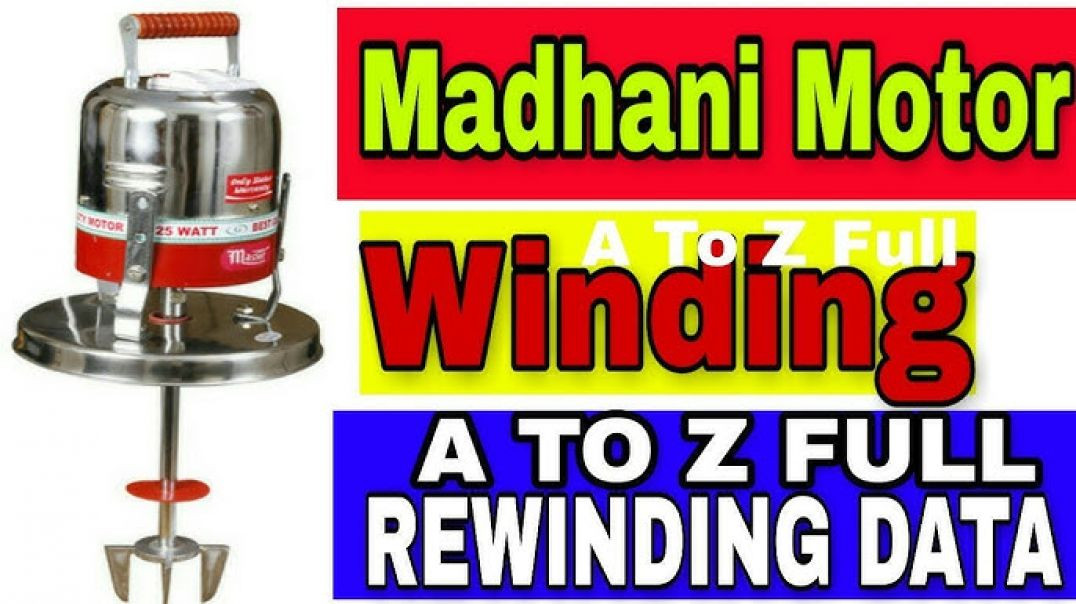 ⁣Electrical#madani#motor#winding