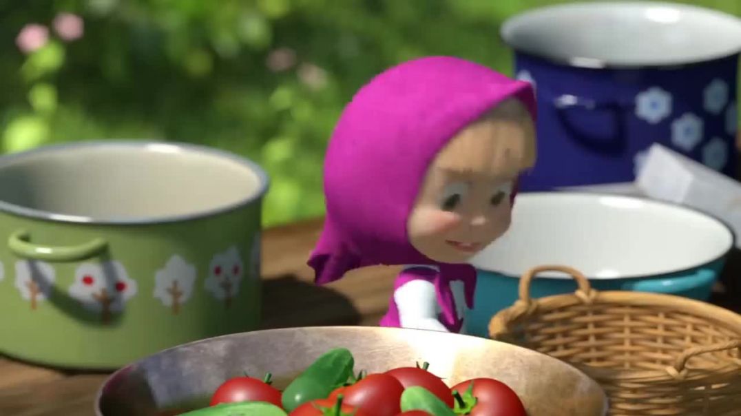 ⁣masha and the bear cartoon in hindi full episode