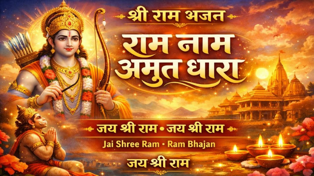 ⁣राम नाम अमृत धारा | Shri Ram Bhajan | Jay Shree Ram | Ram Bhajan 2026