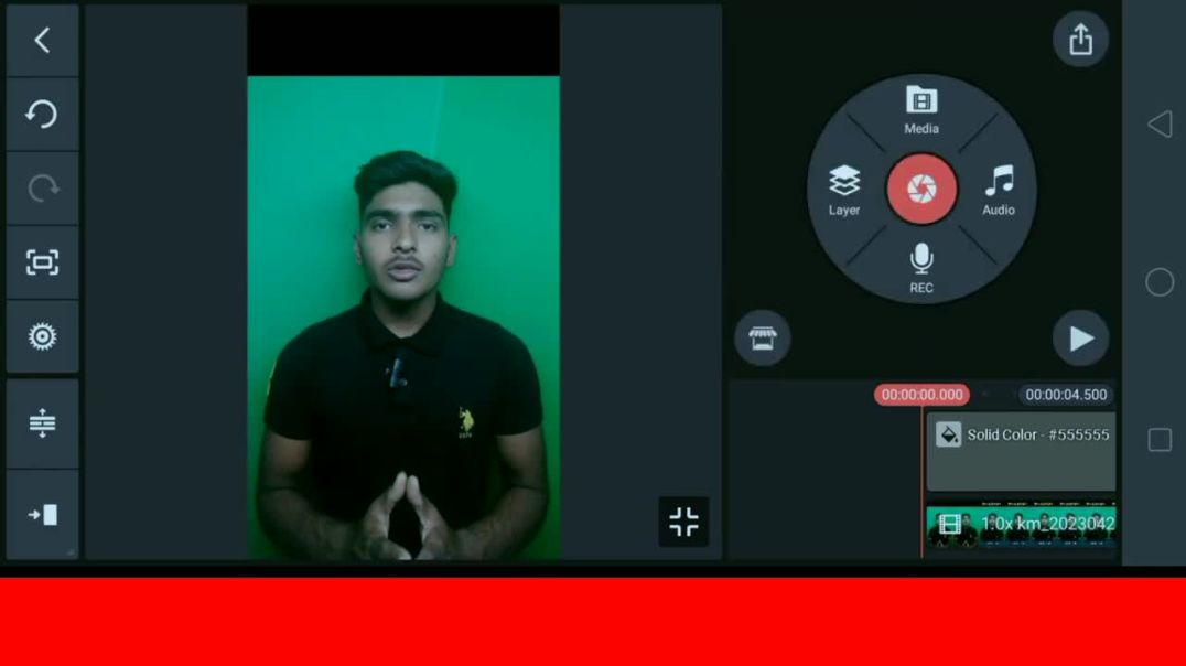⁣Change Your Video Background in Kinemaster (Without a Green Screen)