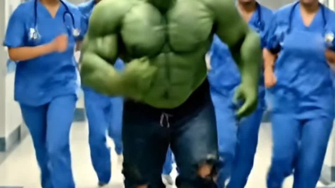 ⁣Hulk comedy