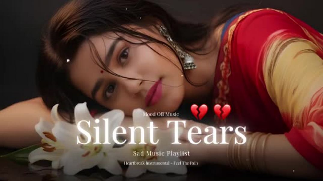⁣Silent Tears | Sad Bollywood Instrumental |  Emotional Music |  Mood Off Song