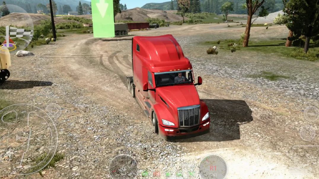 ⁣Ultimate truck driving game play 🎮🎉 mobile game play ▶️