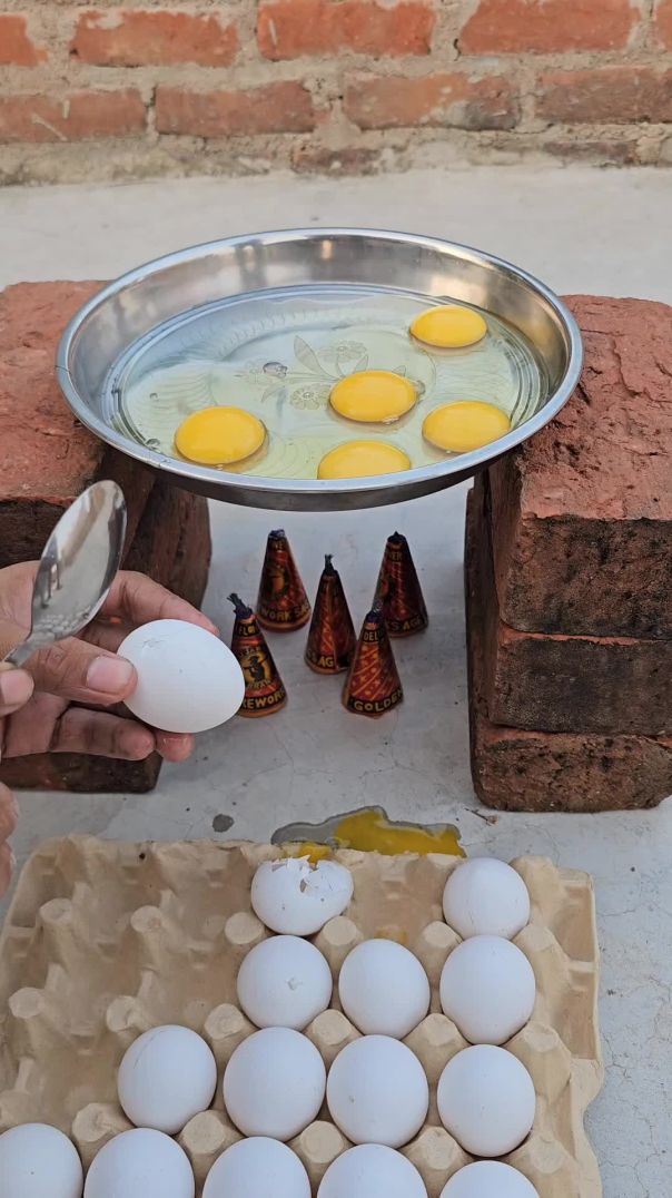 Egg vs Anaar 😱🔥 Diwali experiment(1080P_HD)