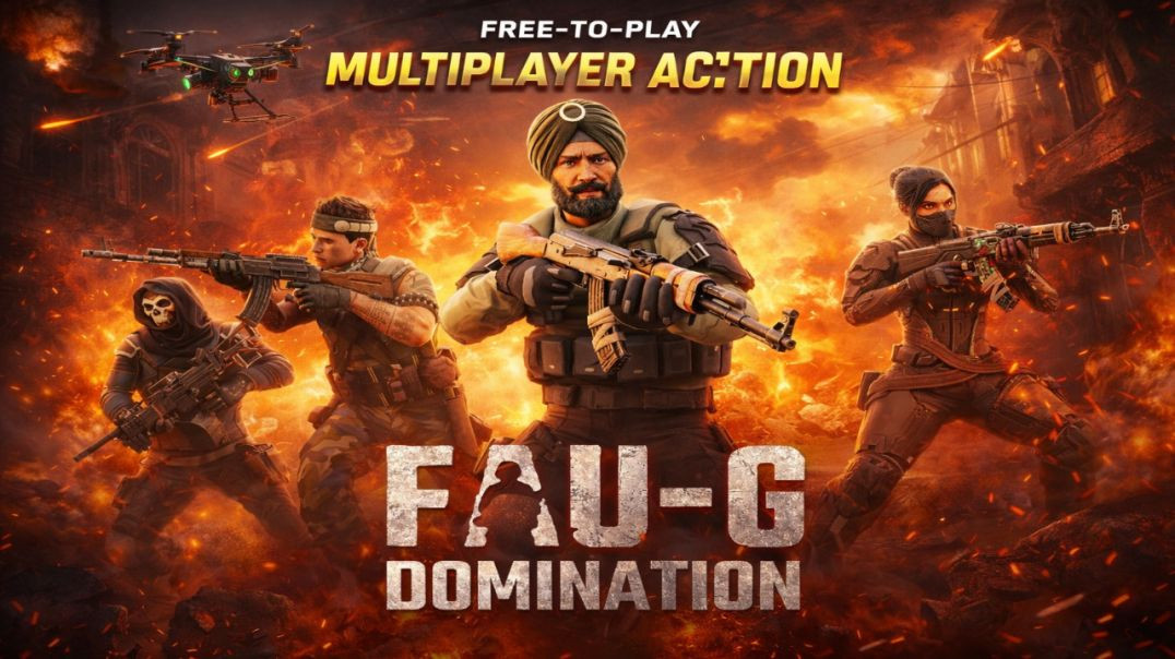 ⁣FAU-G Domination 🔥 Full Power Gameplay | Indian Action Game