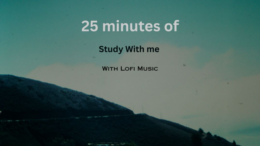 ⁣25 Minute Study With Me