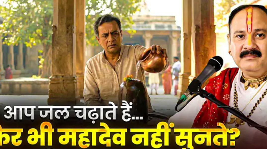 ⁣आप जल चढ़ाते हैं फिर भी महादेव नहीं सुनते ?