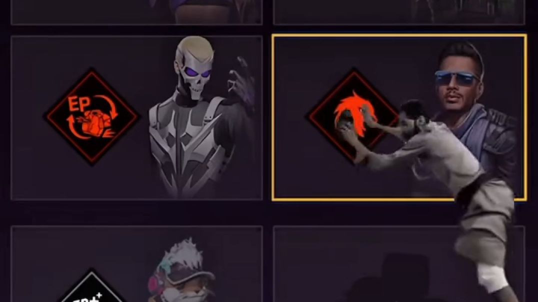 ⁣Ff game play with 1vs4custom _biralvideo