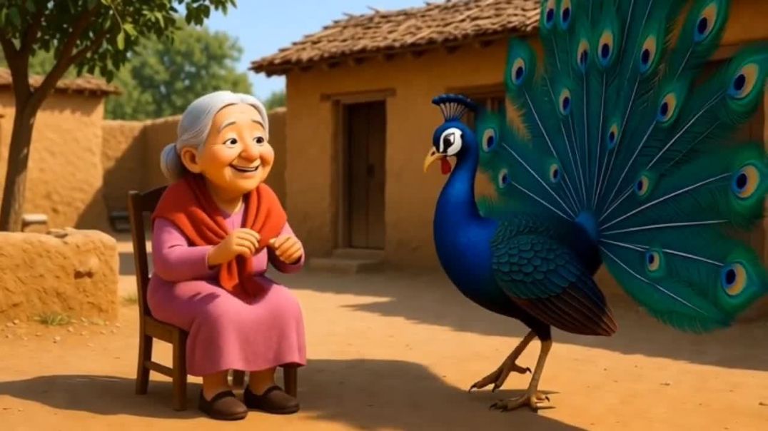 ⁣नानी तेरी मोरनी को मोर ले गए 🦚 _ Hindi Nursery Rhyme _ Kids Poem _ 3D Animation