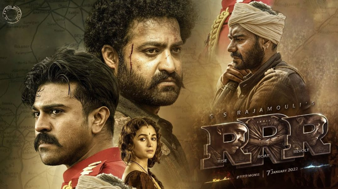 ⁣RRR full movie in Hindi|Superhit movie|N.T rama rao jr.|Ram Charan|