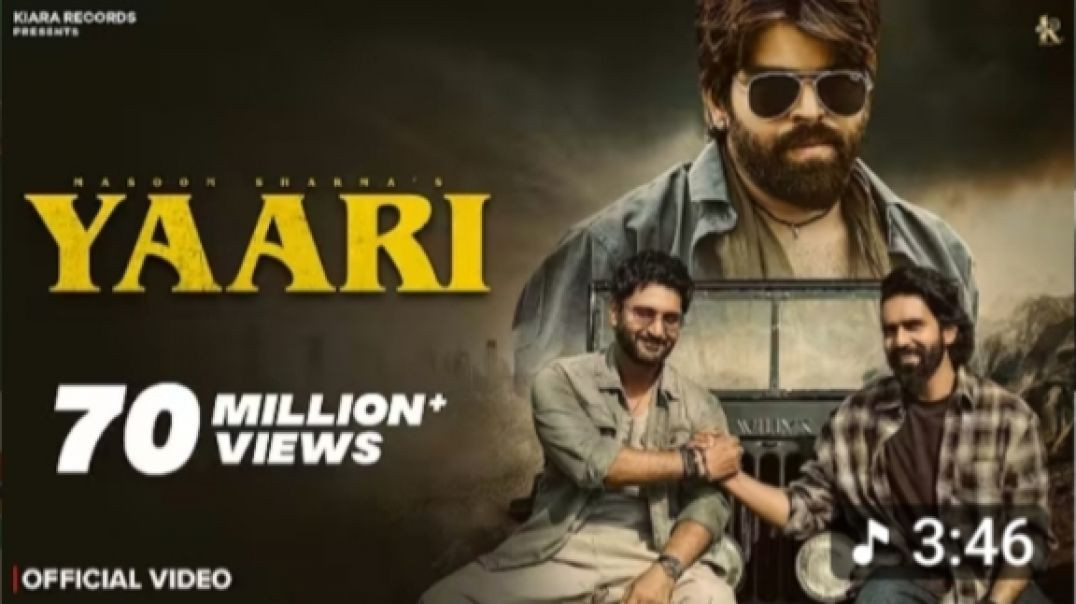 ⁣YAARI SONG|OFFICIAL VIDEO|MASOOM SHARMA