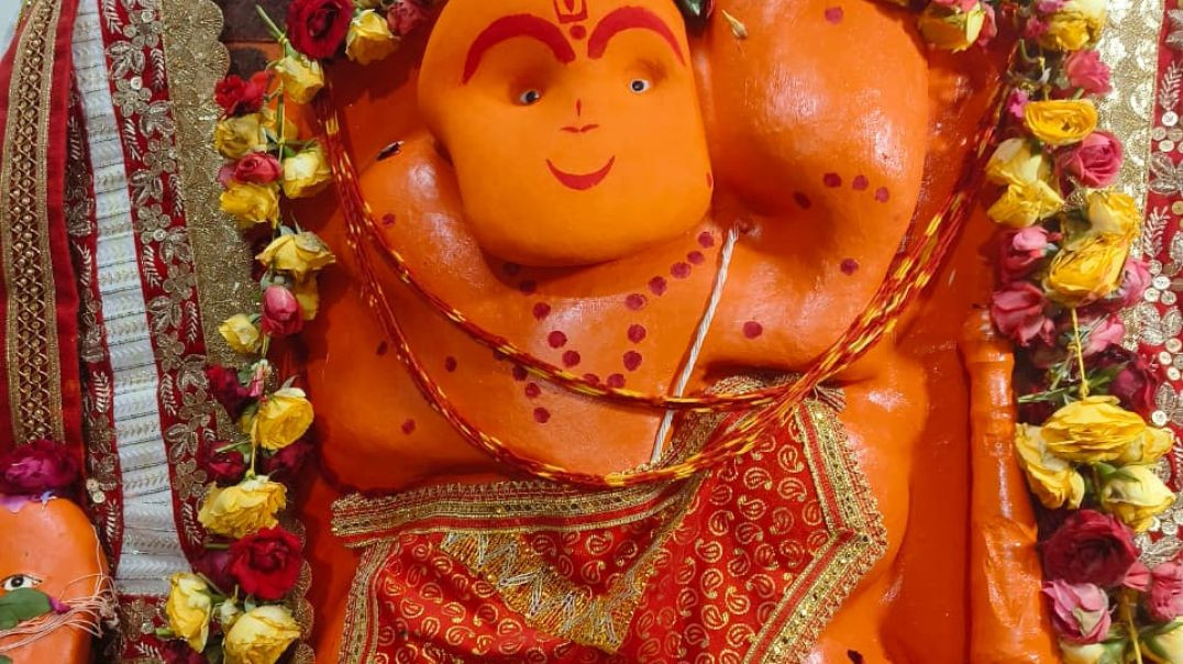 ⁣Hanuman ji arti status 🚩