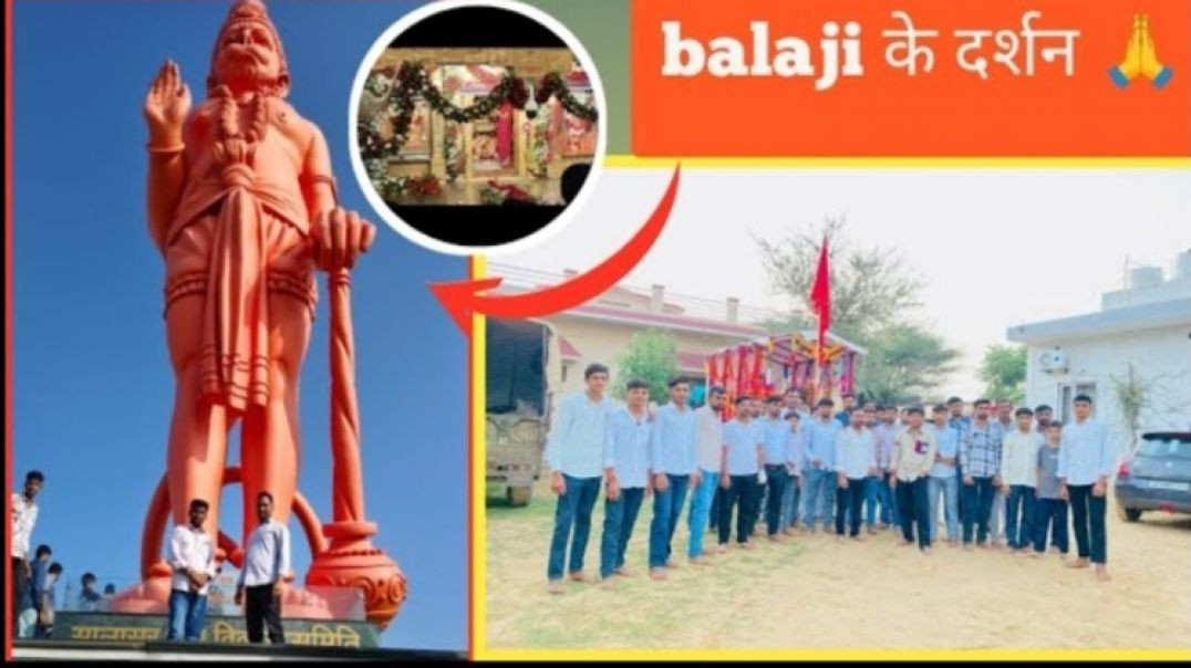 ⁣Finally_balaji Maharaj ke darsan kar kiye