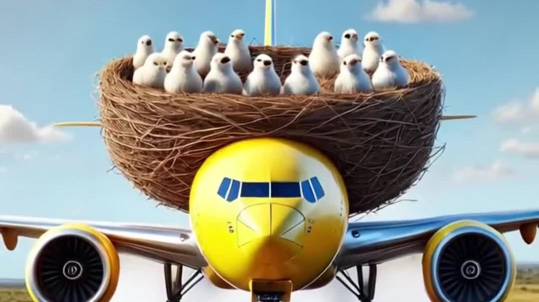 ⁣Air⁣plane aur kabutar ki story / cartoon video / kids video